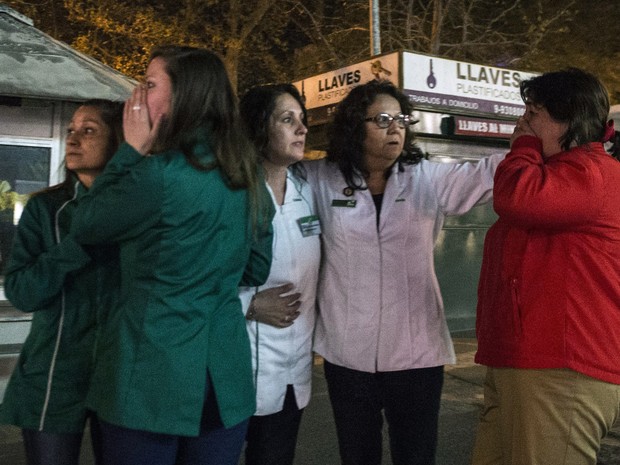 Terremoto foi sentido em Santiago nesta quarta-feira (16) (Foto: Martin Bernetti/AFP)
