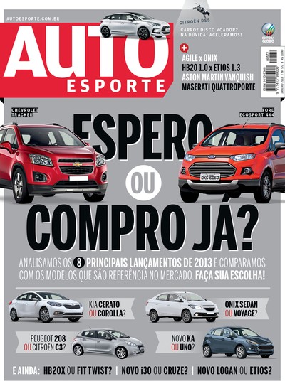 Revista Autoesporte de janeiro de 2013 (Foto: Autoesporte)