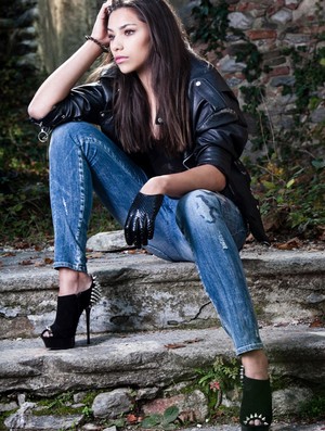 Victoria filha de Lúcio começa carreira de modelo (Foto: Arquivo Pessoal)