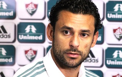 Fred, Coletiva Fluminense (Foto: Fernando Cazaes / Photocamera)