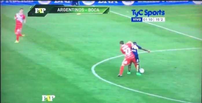 Tevez Ham Boca Juniors Argentinos Juniors TyC Sports