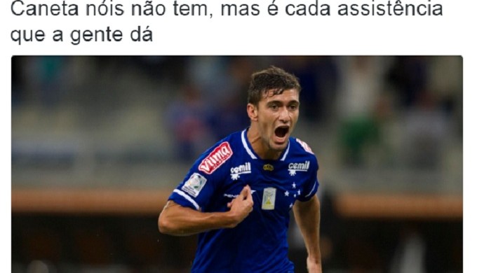 Arrascaeta zoação (Foto: Reprodução/ Twitter) Arrascaeta zoação (Foto: Reprodução/ Twitter)