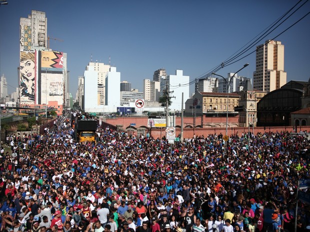 Marcha para Jesus (Foto: Marcelo Brandt/G1)