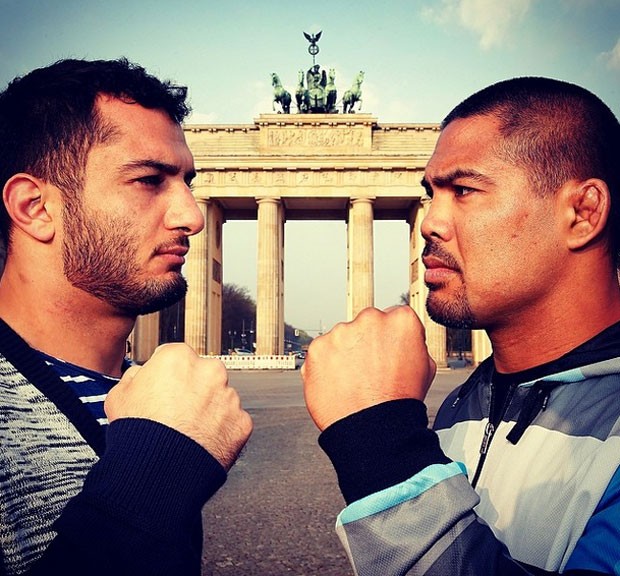 MMA Gegard Mousasi e Mark Muñoz (Foto: Reprodução/Instagram UFC)