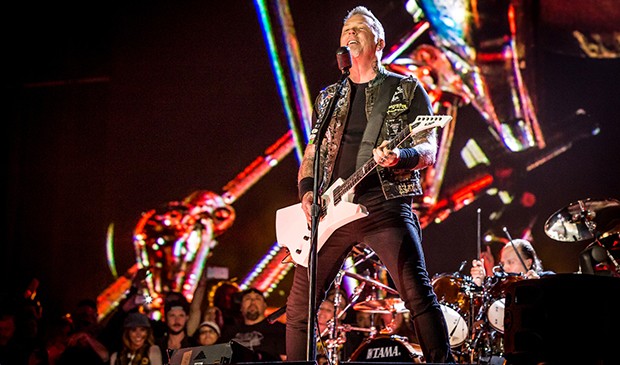 Metallica encerrou o segundo dia de festival. A banda também se apresenta na edição carioca do festival (Foto: Divulgação)