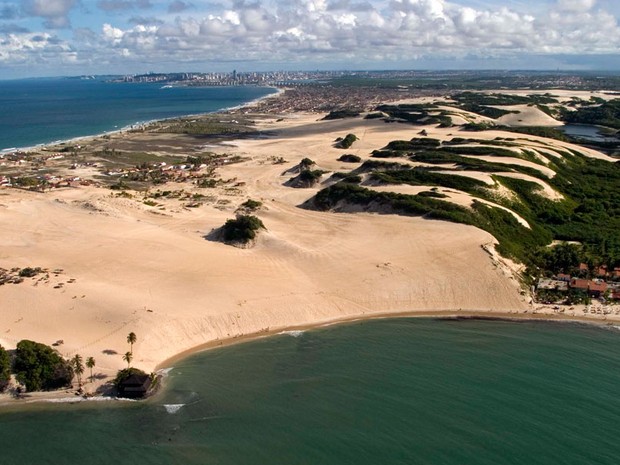 Praia de Jenipabu (Foto: Canindé Soares)
