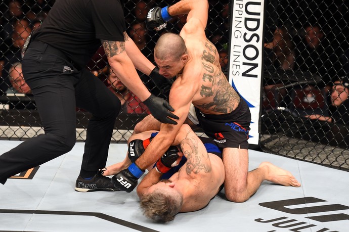Vinc Pichel x Damien Brown UFC Auckland (Foto: Getty Images)