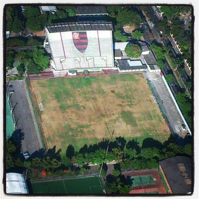 José Bastos Padilha, Gávea (Flamengo) - visto de cima
