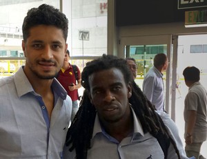 Leo e Tinga Cruzeiro (Foto: Marco Antônio Astoni)