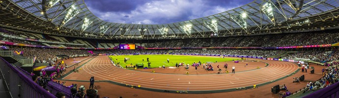 Estádio Olímpico de Londres - Mundial de Atletismo Paralímpico (Foto: Marcio Rodrigues/MPIX/CPB)