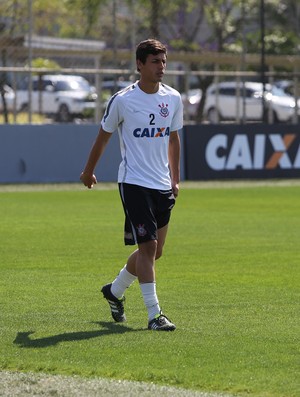 Marciel treino Corinthians (Foto: Ricardo Taves/Ag. Corinthians)