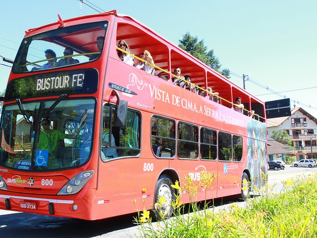 Ônibus passarão por 30 pontos turísticos em Gramado e Canela (Foto: Sandro Seewald/divulgação)
