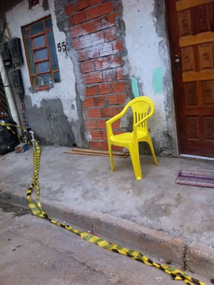 Bar onde aconteceu chacina em Osasco, na Grande SP (Foto: Kleber Tomaz/G1)