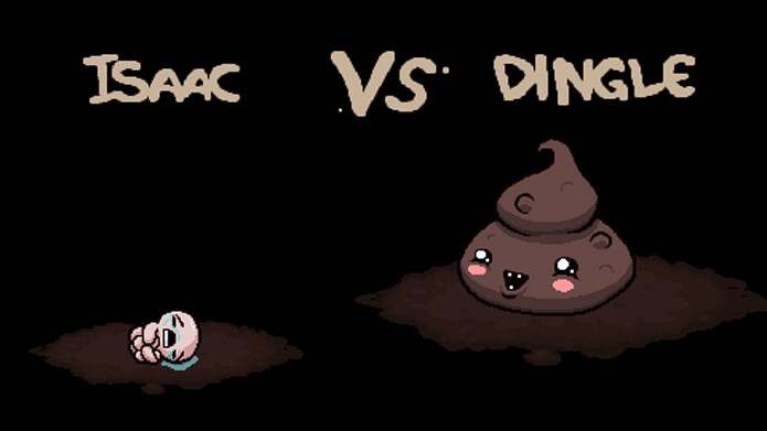Dingle ainda consegue ser uma das coisas menos nojentas de The Binding of Isaac: Rebirth (Foto: Divulgação)