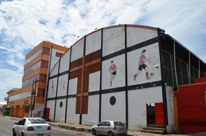 Sede social e administrativa do Trem Desportivo Clube, no Amapá (Foto: Abinoan Santiago/G1)