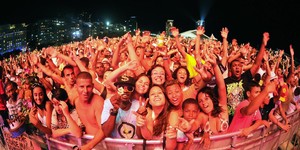 Veja fotos da festa que tomou o Rio (Alexandre Durão / G1)