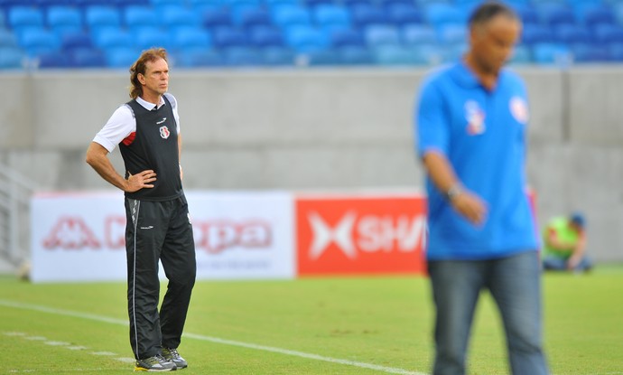 Sérgio Guedes (Santa Cruz x América-RN) (Foto: Aldo Carneiro - Pernambuco Press)