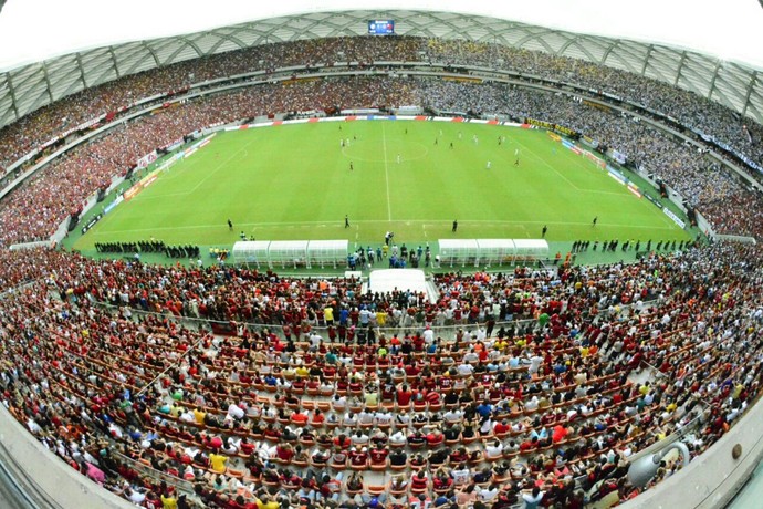Arena da Amazônia - Flamengo x Vasco (Foto: Antônio Lima/Sejel)