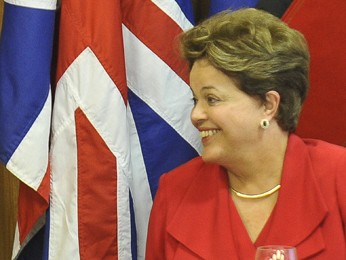 A presidente Dilma Rousseff no Palácio do Planalto (Foto: José Cruz/ABr)