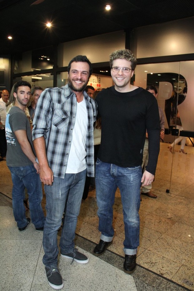 Rodrigo Lombardi e Thiago Fragoso (Foto: Thyago Andrade/Foto rio News)