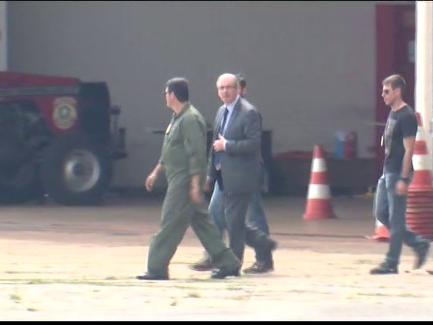 Eduardo Cunha é preso na Lava-Jato (Foto: reprodução GloboNews)