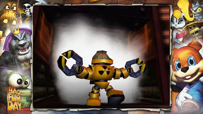 Edição de Conkers Bad Fur Day é a explícita (Foto: Divulgação/Microsoft)