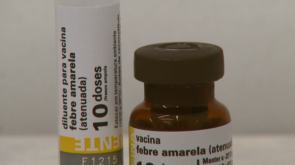 Vacina da febre amarela está disponível no Sistema Único de Saúde (Foto: (Foto: Eder Ribeiro/ EPTV) )