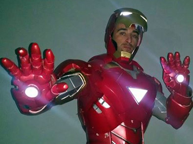 Homem de Ferro, Alexandre Soares, São Loureço, Dia das Crianças (Foto: Arquivo Pessoal)