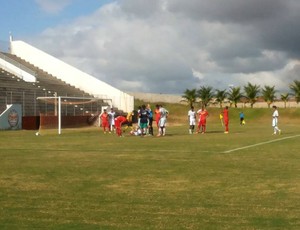 Globo FC x Palmeira de Goianinha SUB-19 Campeonato Potiguar Estádio Barretão (Foto: Reprodução/Instagram)