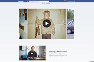 Vídeos explicam como funciona a nova 'busca social' na página do Facebook. (Foto: Reprodução)