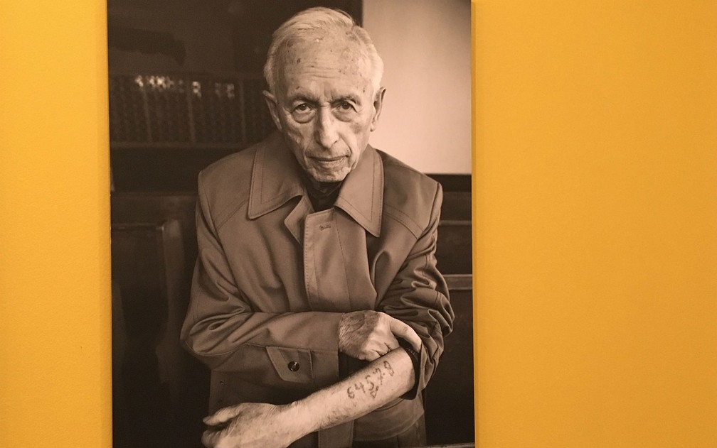 Retrato fotografado pelo eslovaco Yuri Dojc na mostra 
