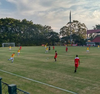 São Paulo jogo-treino (Foto: Yan Resende)