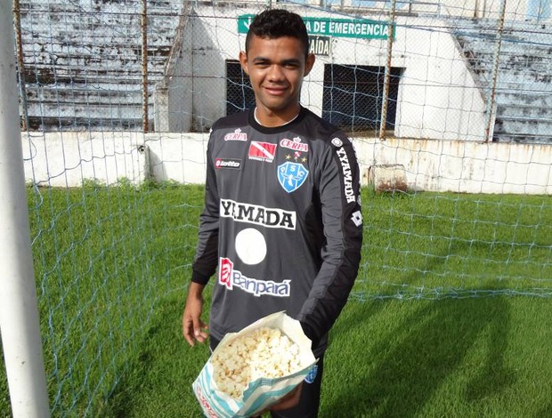 Goleiro Paulo Rafael - Paysandu (Foto: Gustavo Pêna)