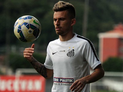 Lucas Lima Santos (Foto: Ivan Storti / Divulgação Santos FC)
