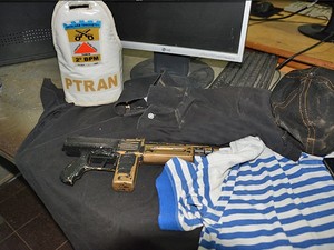 G Homem é preso por assaltar usando arma de brinquedo em Ji Paraná notícias em Rondônia