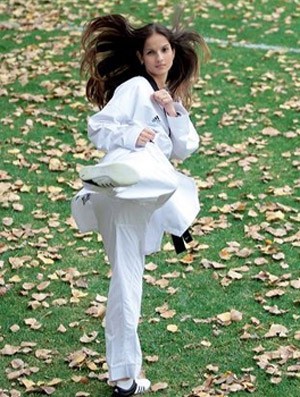  Raphaela Gallacho taekwondo (Foto: COB)
