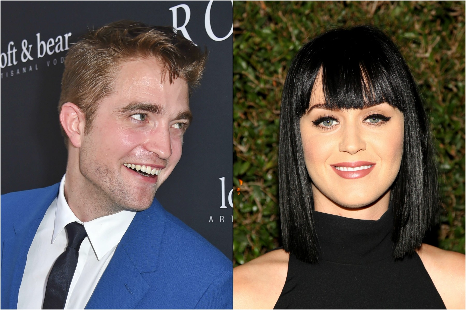Robert Pattinson e Katy Perry. (Foto: Getty Images)