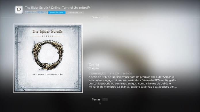 Jogo completo aparece como demo gratuita na PlayStation Store (Foto: Reprodução/Felipe Demartini)