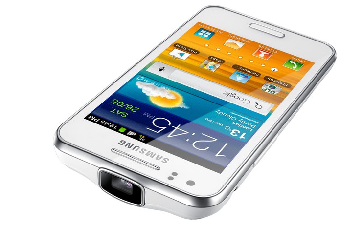 Detalhes do design do Galaxy Beam (Foto: Divulgação/Samsung)