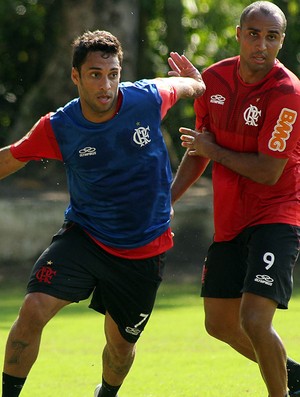 Ibson Deivid treino Flamengo (Foto: Maurício Val / Vipcomm)