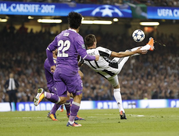 Gol Mandzukic, Juventus x Real Madrid