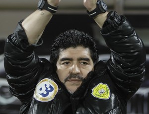 Diego Maradona técnico Al Wasl (Foto: AP)