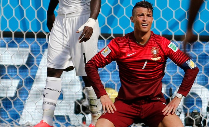Cristiano Ronaldo Portugal x Gana (Foto: Reuters)