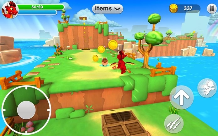 Dragon Land é um jogo de ação em 3D com ótimos gráficos e todo em português (Foto: Divulgação / socialpoint)