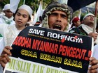 Indonésia tem manifestações por violências budistas em Mianmar