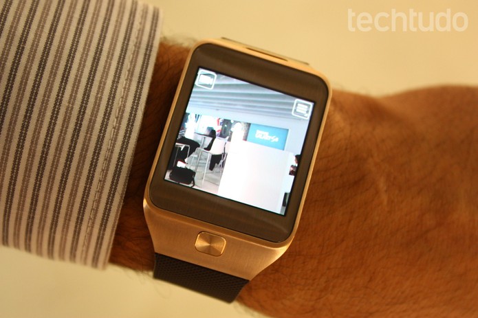 Samsung Gear e Fit (Foto: Allan Melo/TechTudo) Samsung Gear e Fit (Foto: Allan Melo/TechTudo)