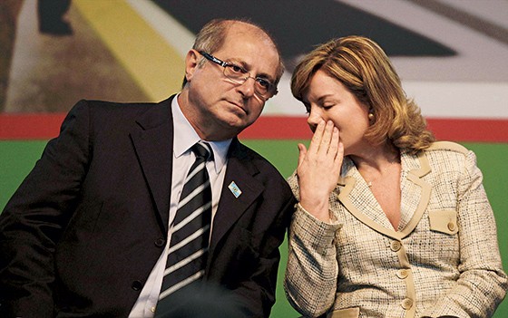 Paulo Bernardo e Gleisi Hoffmann (Foto: Jonathan Campos/Gazeta do Povo)