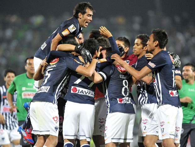 Monterrey, comemoração Liga dos Campeoens (Foto: EFE)