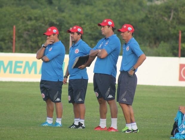 Leandro Sena, Roberto Fernandes, Barata e Luizinho Lopes - América-RN