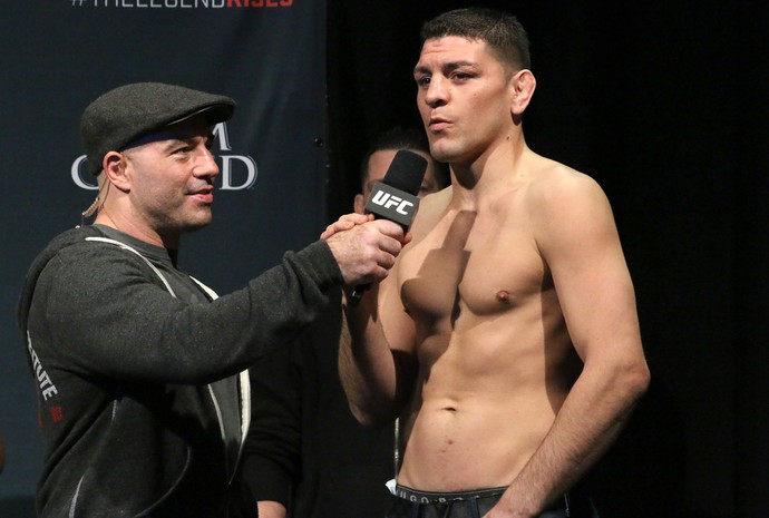 encarada, Nick Diaz, UFC 183 (Foto: Evelyn Rodrigues)